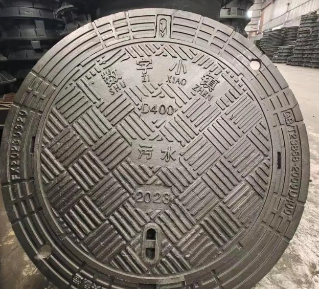章贡球墨铸铁防沉降井盖展示